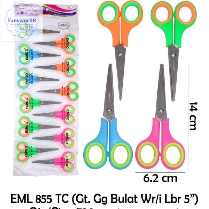 

Gunting renceng UK 5 inci isi 12 pcs