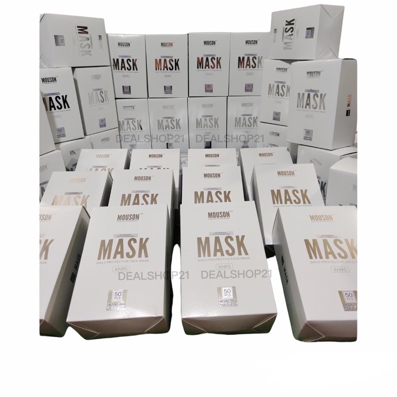 MASKER KN95 MOUSUN 5PLY, 1 BOX ISI 50pcs