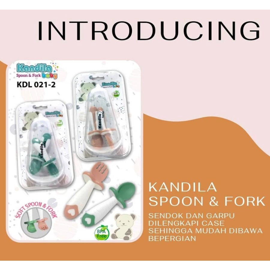 KANDILA SOFT SPOON AND FORK / KDL021-2
