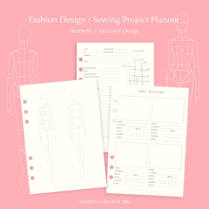 

Mudah Isi Binder A5 / Buku Sketsa Fashion Binder Fashion Design Hemat