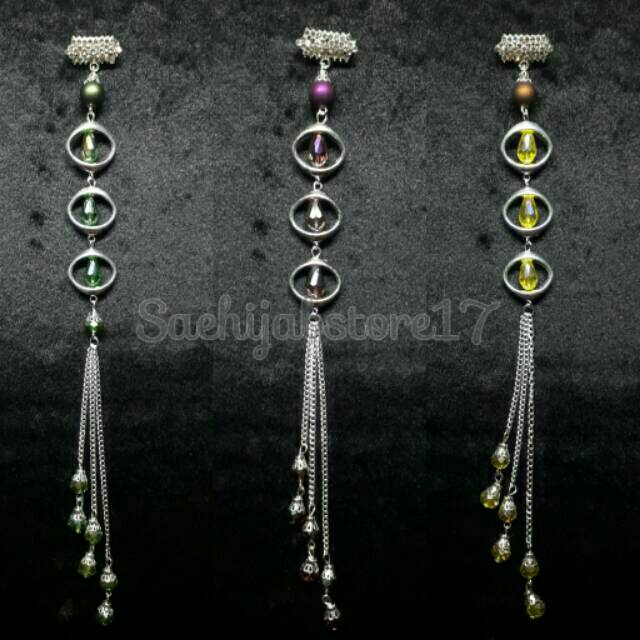 Bros hijab panjang monella / brosdagu panjang aksesoris hijab kekinian