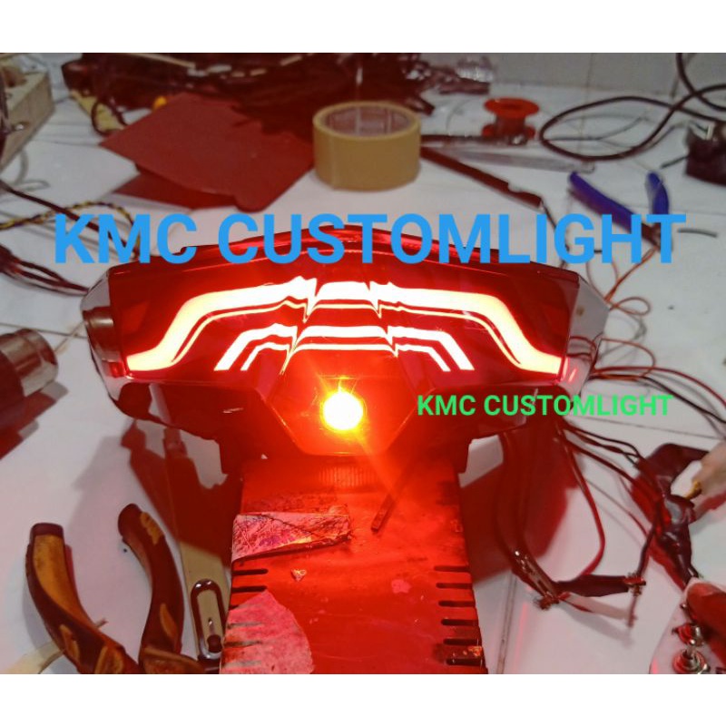 stoplamp/lampu stop custom Vario new 125.150 THN 2018-2023