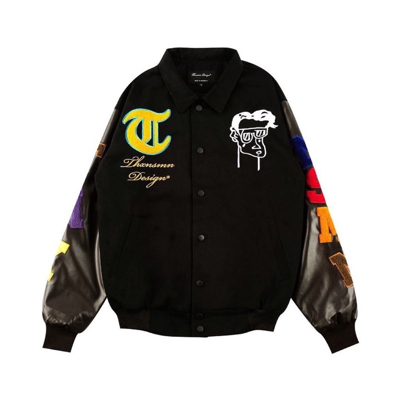 Varsity jacket/jaket varsity/varsity thanksinsomnia/jaket kekinian