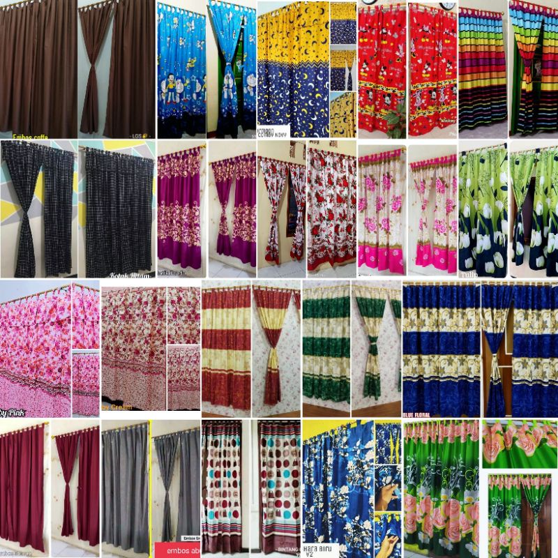 GORDEN JENDELA MOTIF KARAKTER KAMAR MURAH|GORDEN PINTU KAMAR MURAH
