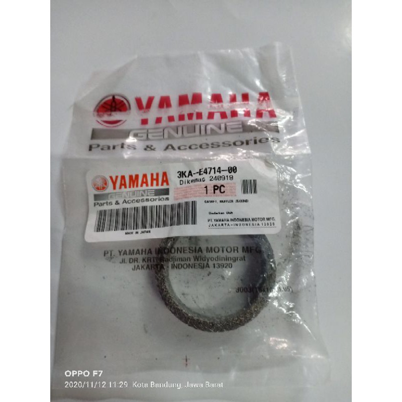 Paking knalpot paking tengah paking sambungan knalpot rx king rx series