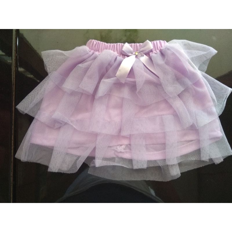 Rok Tutu Bayi Anak 3 Layer Rempel 0-24 bulan