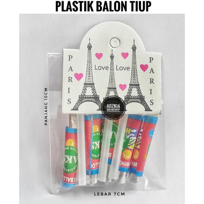 Plastik Balon Tiup / Plastik Mainan balon