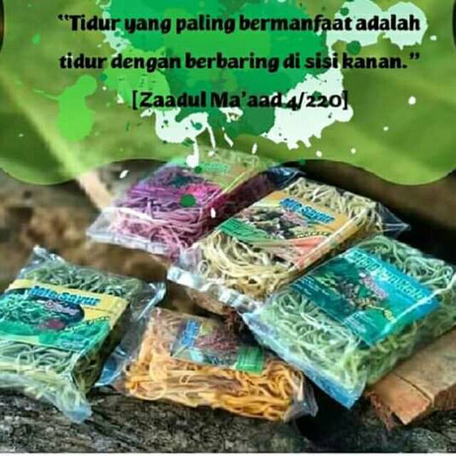 

Mie sayur dan buah