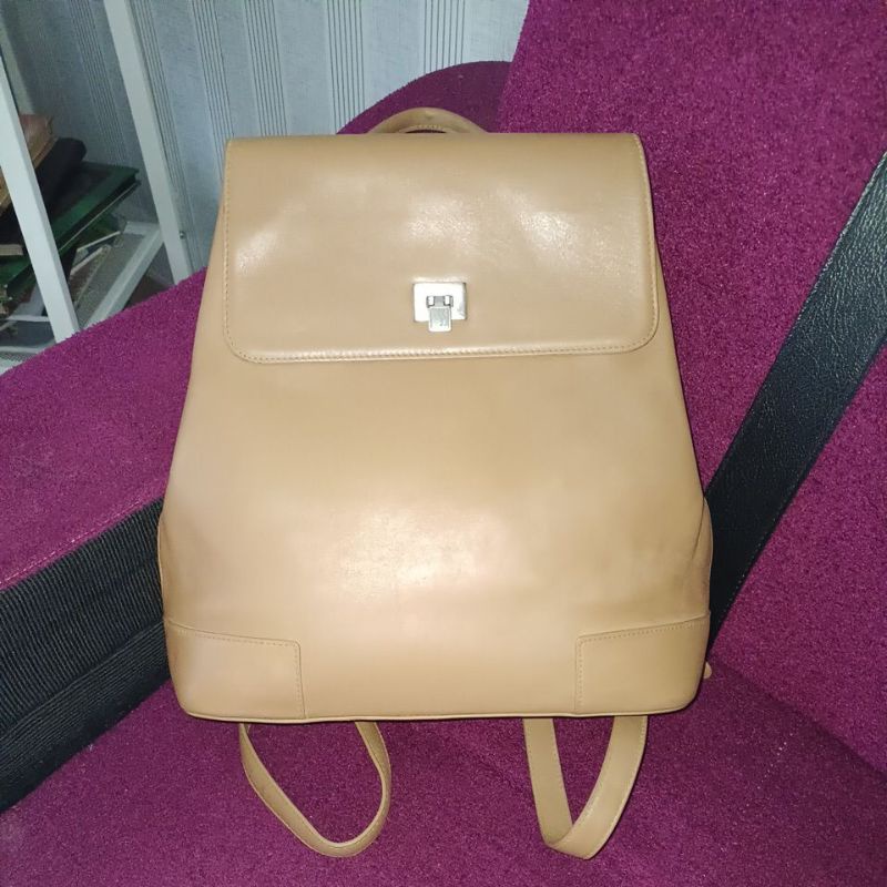 Tas Ransel kulit sapi merk ssamzie ssiot