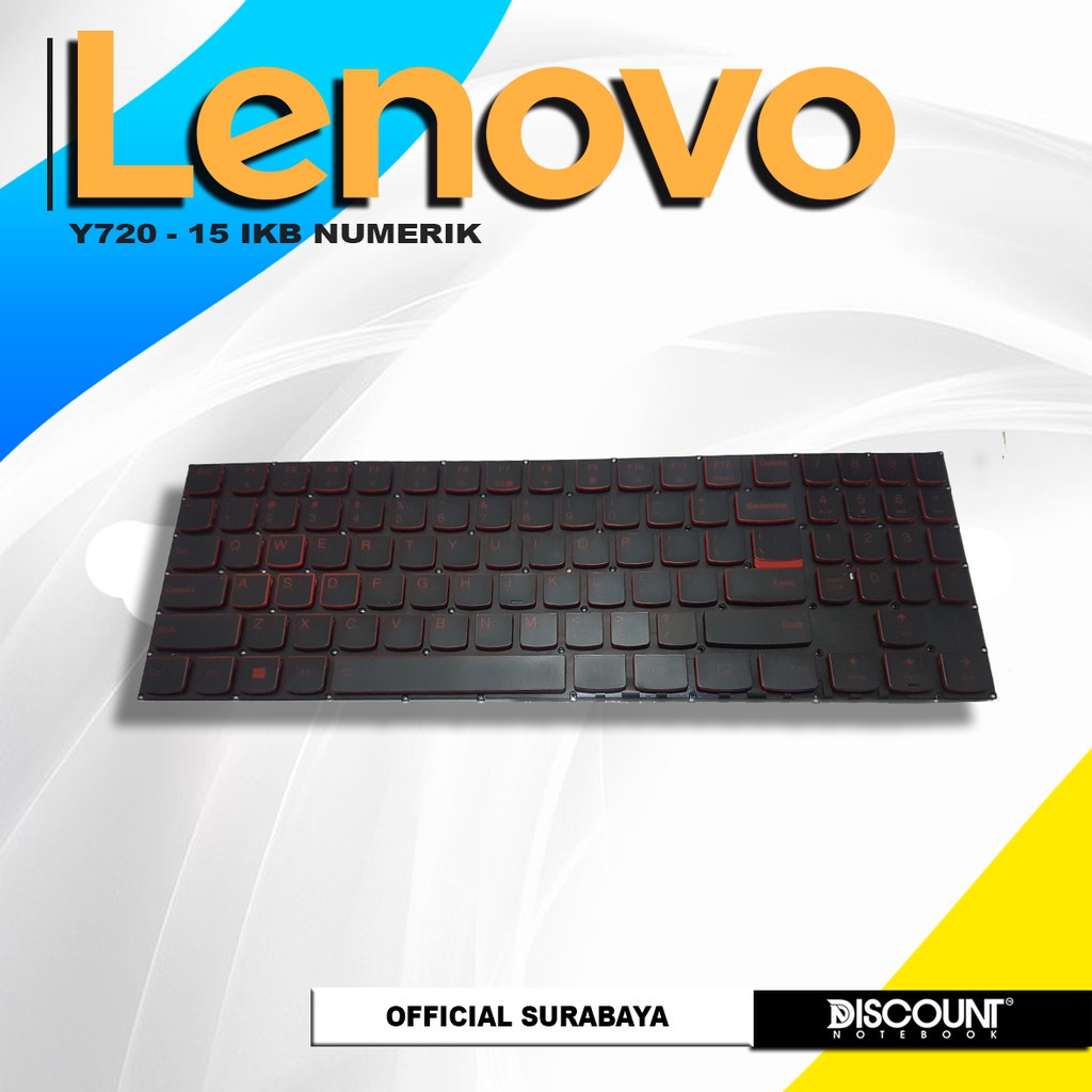 KEYBOARD LAPTOP LENOVO Legion Y520, Y720-15IKB
