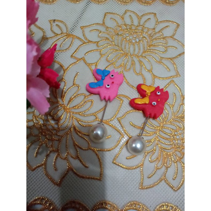 Tuspin Motif Boneka, Buah dan Cumi Lucu