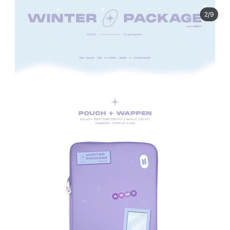 Winter Package BTS 2021 SHARING