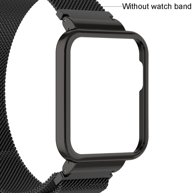 Cre Fit Casing Smartwatch Mi Watch Lite / Redmi Watch 1 18mm Frame Metal Tahan Banting