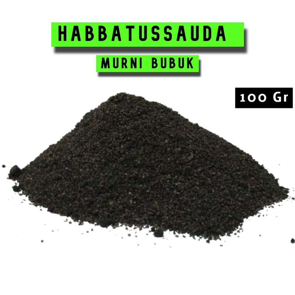 

Habbatussauda Jintan Hitam Murni Bubuk 100 Gram Jinten Hitam Bubuk