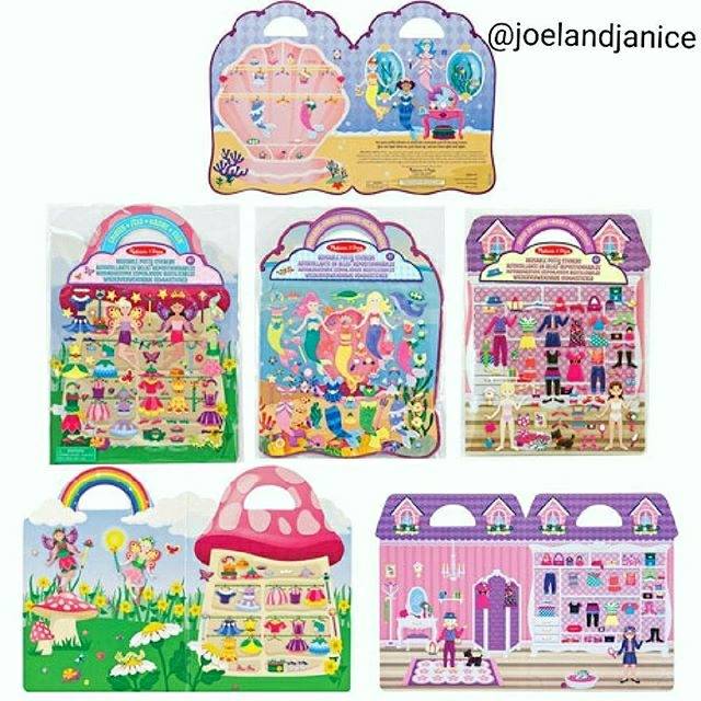 Melissa Doug Puffy Sticker Play set