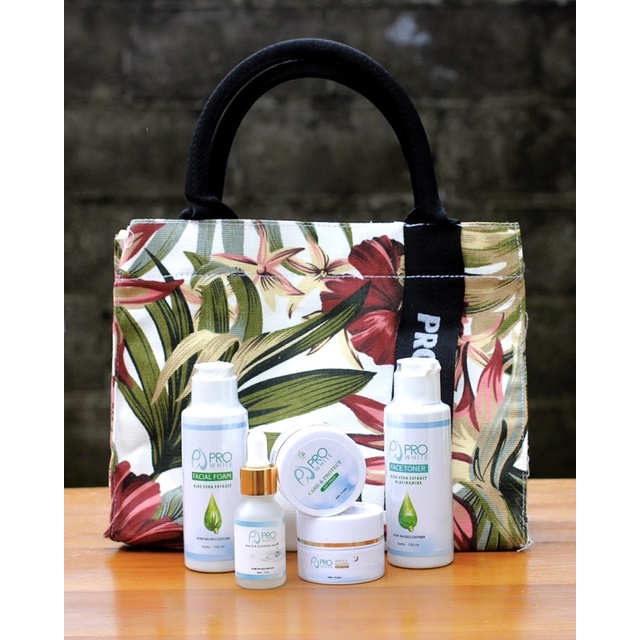 BPOM Prowhite Skincare Paket Wajah+Brightening Serum/ Paket Skincare Murah BPOM