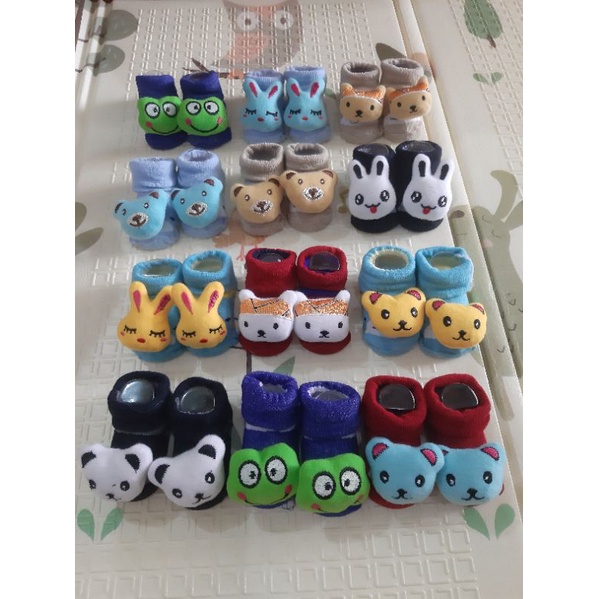 Kaos kaki Bayi Newborn Boneka lucu