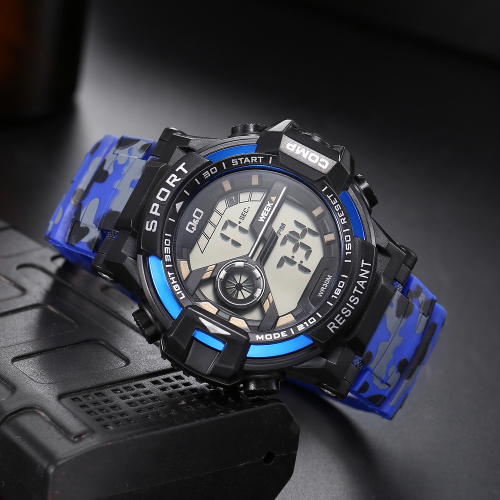 COD JAM TANGAN PRIA FASHION CASUAL SPORTS DIGITAL LED QUARTZ MEN WOMEN DIGITAL WATCH M55