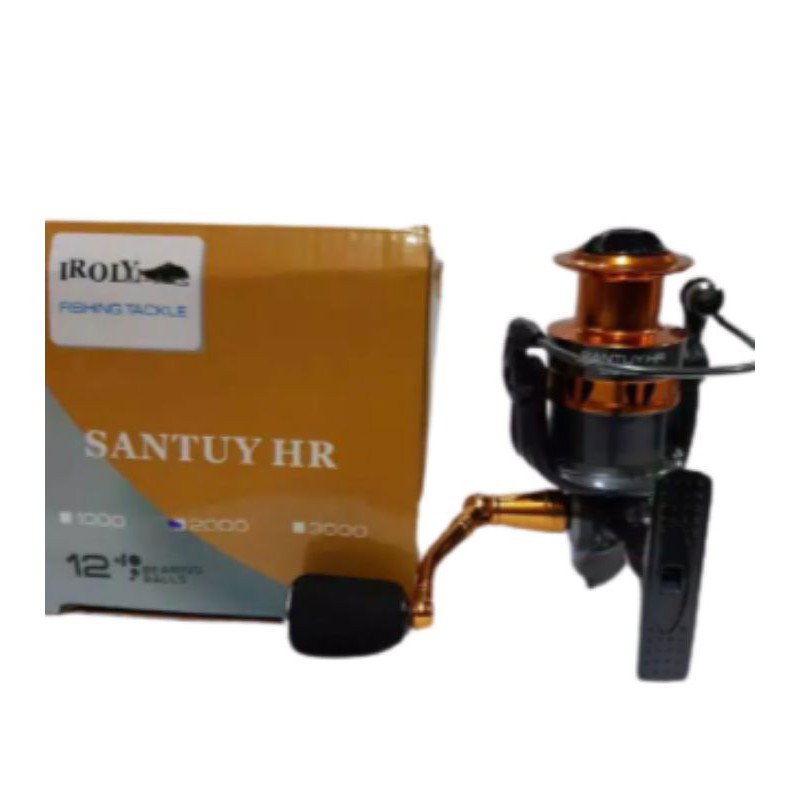 REEL IROLY SANTUY 1000 dan 2000  12+1 BB POWER HANDLE