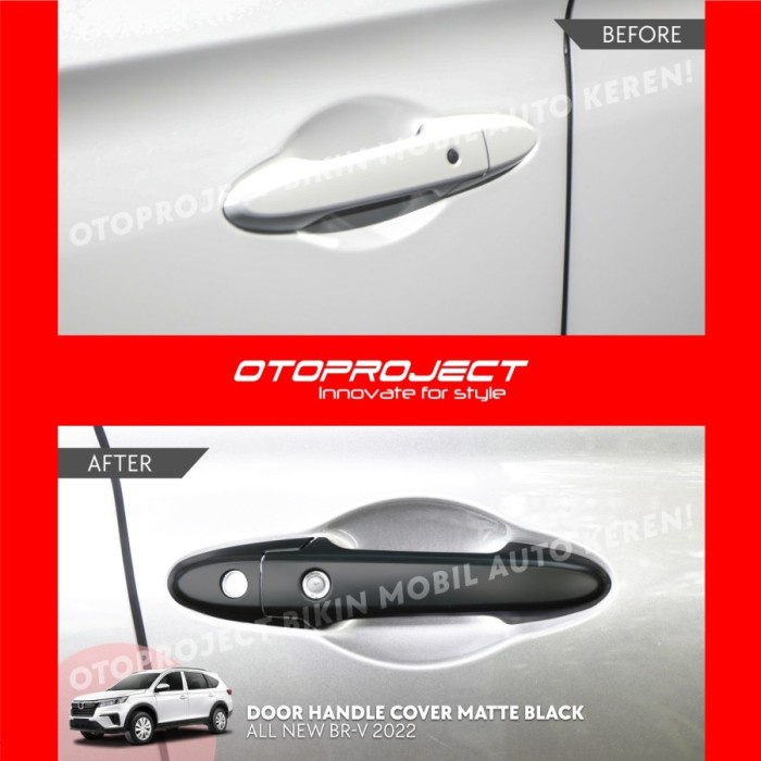 Cover Handle Mobil All New BRV 2022 Door Handle Black Matte