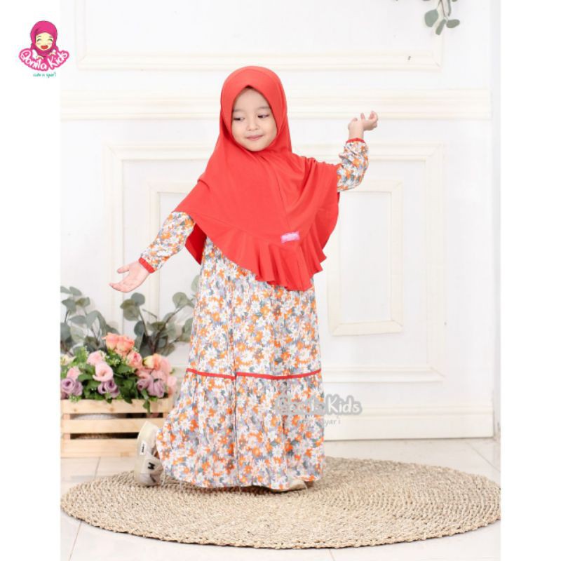 GAMIS ANAK FLOWWY ORIGINAL QONITA KIDS