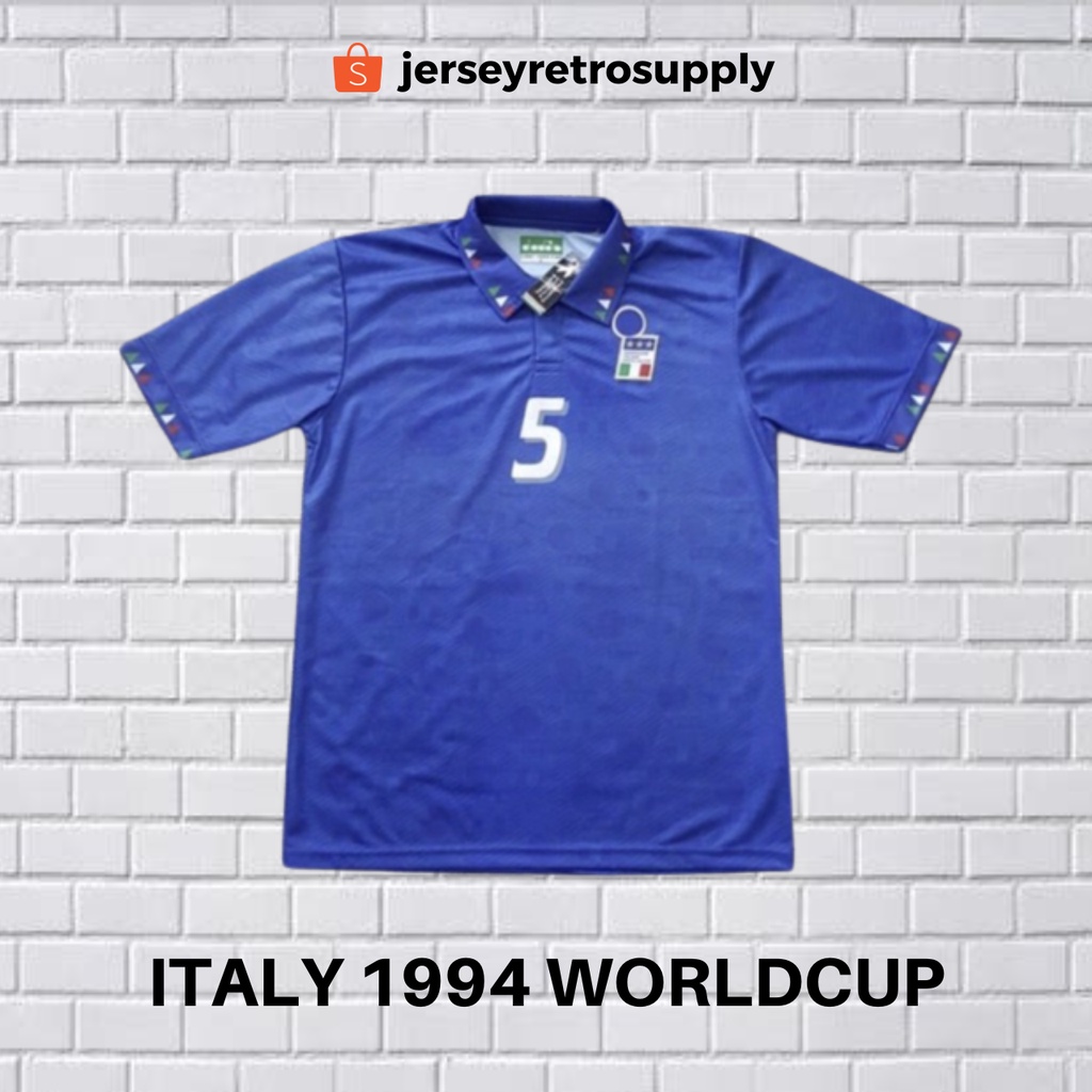 ITALY 1994 KIT - BORDIR PREMIUM RARE RETRO CLASSIC JERSEY