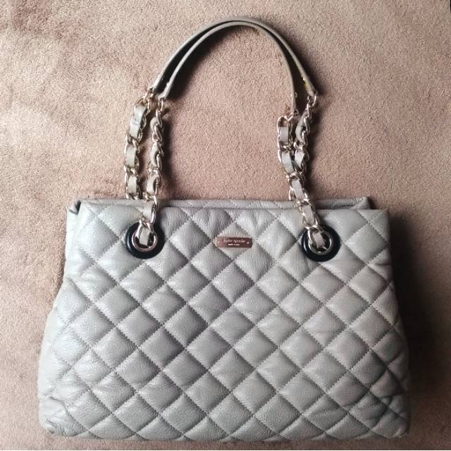 Tas wanita Kate Spade kulit asli, original, tali rantai
