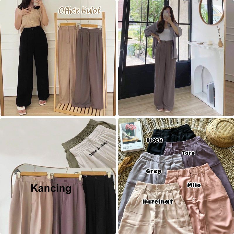 BTC_SOLO01 || LIYORA KULOT || KULOT RAYON RALI || KULOT RAYON SERUT PINGGANG || YOONA KULOT || KULOT