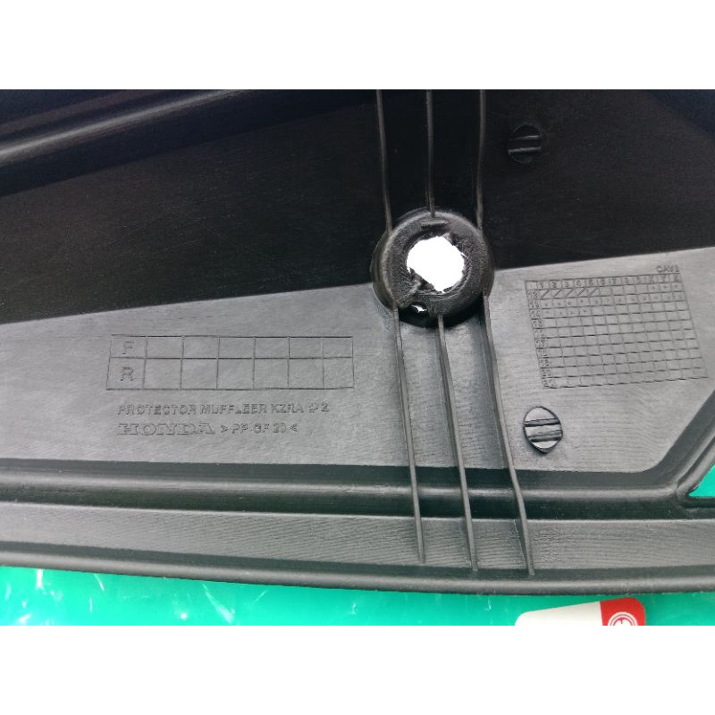 Pelindung Knalpot Honda Vario Fi 125 Tahun 2012 2013 2014 2015 Vario Tekno Cover Tameng Tutup Knalpot