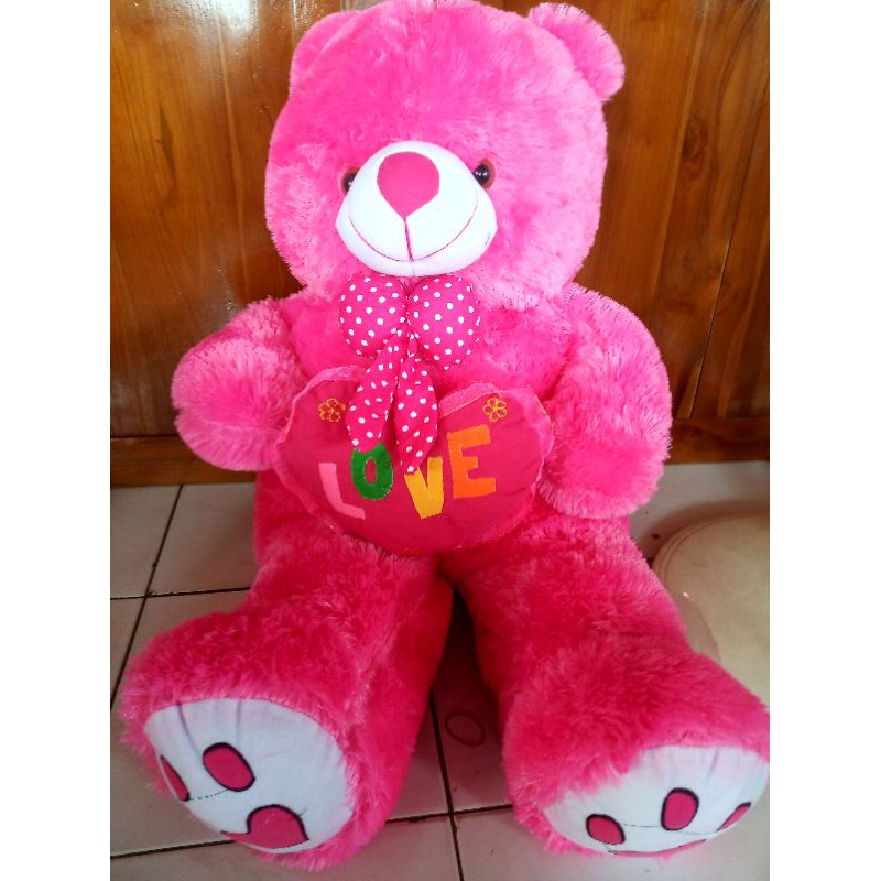 teddy bear love jumbo termurah