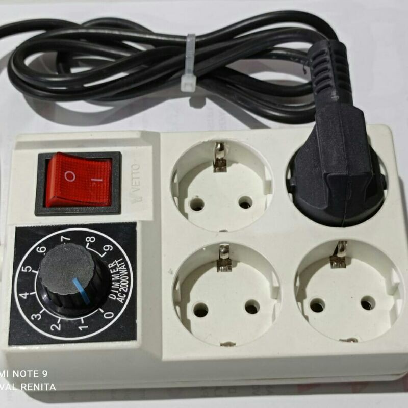 PENGATUR KECEPATAN  MESIN BOR GURINDA DINAMO MOTOR LISTRIK DIMMER AC 2000wat