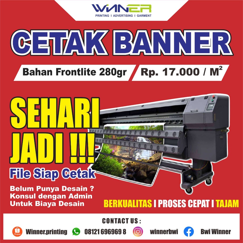 Jual Cetak Banner Spanduk Baliho Gram Tajam Pekat Vrogue Co