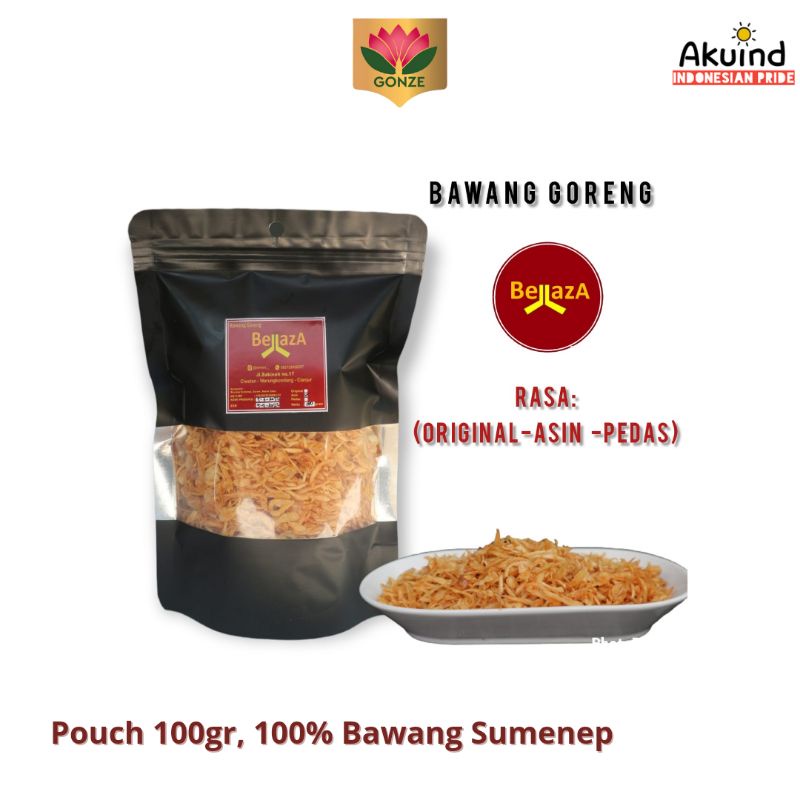 

Bawang Goreng Asli Tanpa Tepung Bawang Sumenep