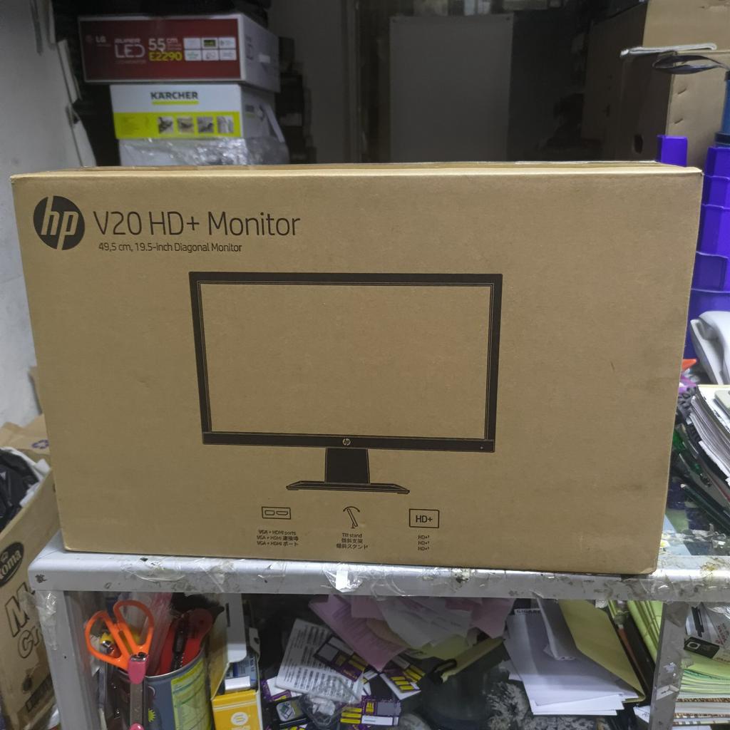 LCD LED Monitor HP V20 HD+ HDMI 19.5&quot; 20 inch