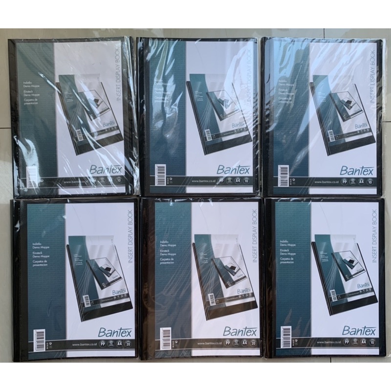 

Insert Display Book Bantex A4