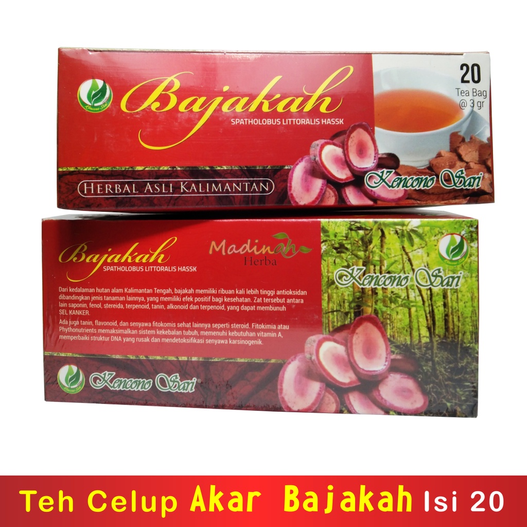 Teh Celup Bajakah Kencono Sari Herbal Asli Kalimantan