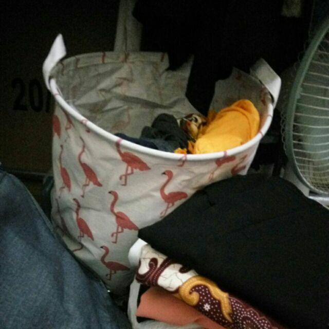 Keranjang Baju Kotor / Tempat Baju Kotor  Motif Lucu