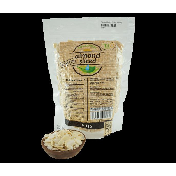 

Diskon Gila!! Trio Natural Roasted Almond Sliced 225gr