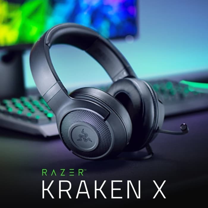 Razer Kraken X - Black Multi-Platform Wired Gaming Headset