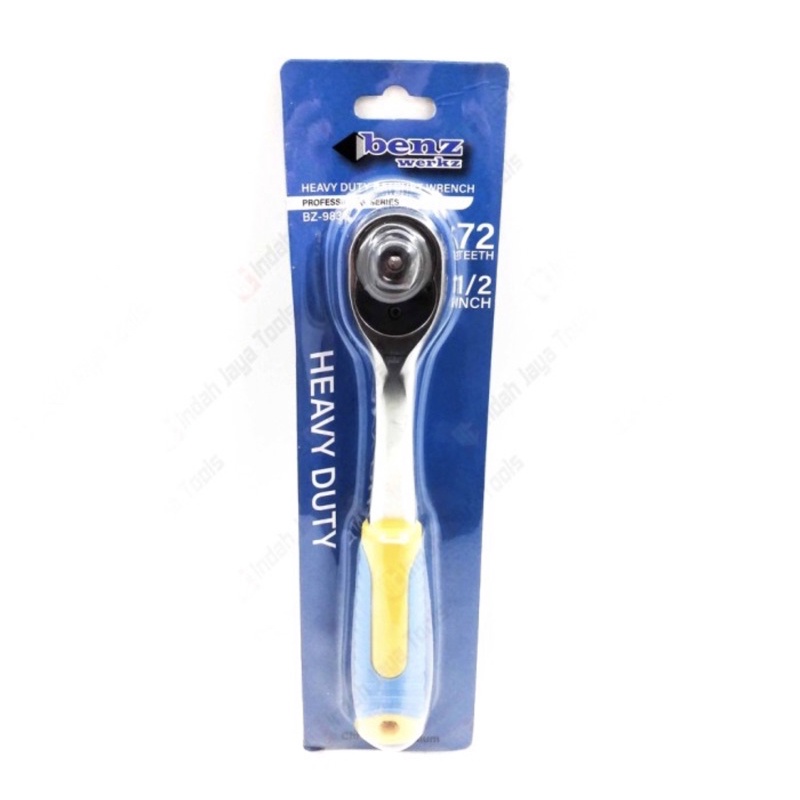 Gagang Kunci Sok Rachet 1/2” 72T - Ratchet Handle Socket Benz