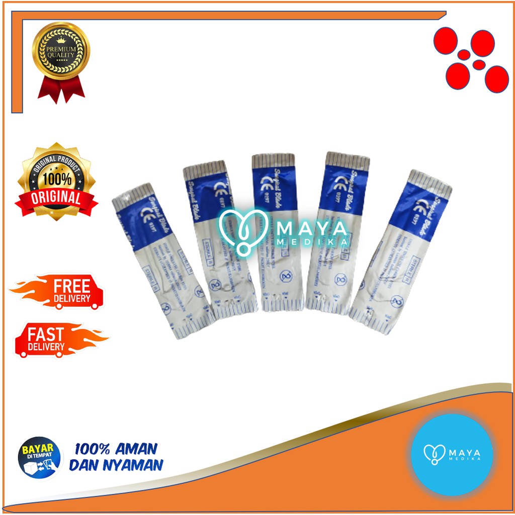 Bisturi / OneMed / Mata Pisau / Uk.14 / Pcs