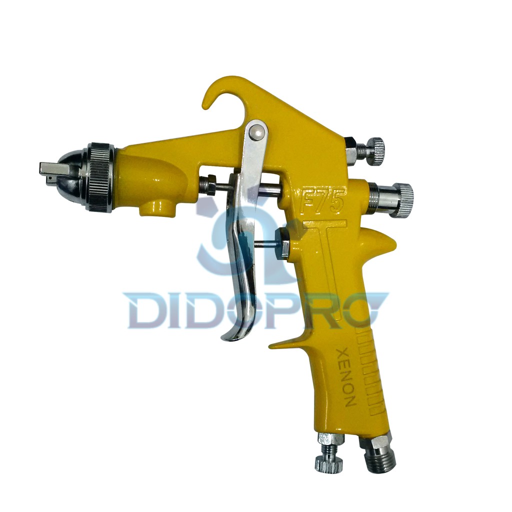 Spray Gun Spraygun XENON F75 / air spray gun F75 Gravity XENON nozzle 1.5mm tabung atas F75G