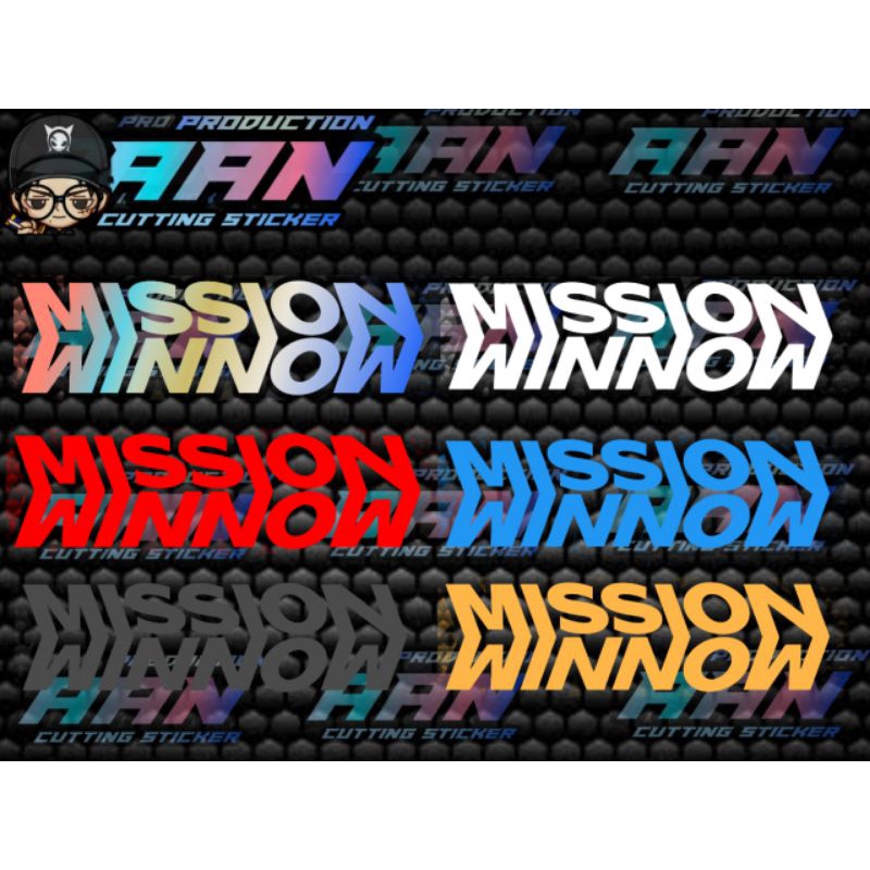 Stiker Mission Winnow