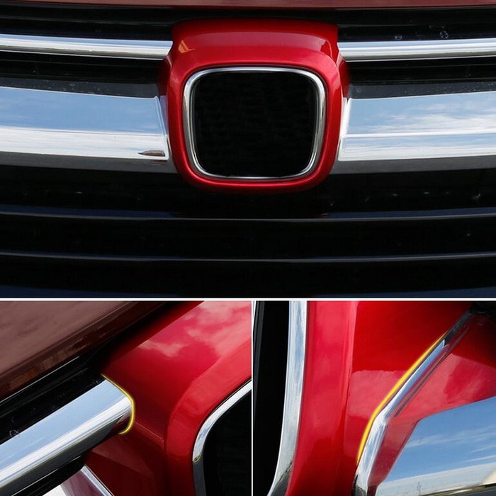 ABS Chrome Body Side Hood Emblem Trims For Honda CRV 2017-2018 ABS Chrome Body Side Hood Emblem Trims For Honda CRV 2017-2018