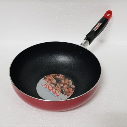 Wajan Penggorengan Fry Wok Akebonno Deep Wok 22 cm Anti Lengket