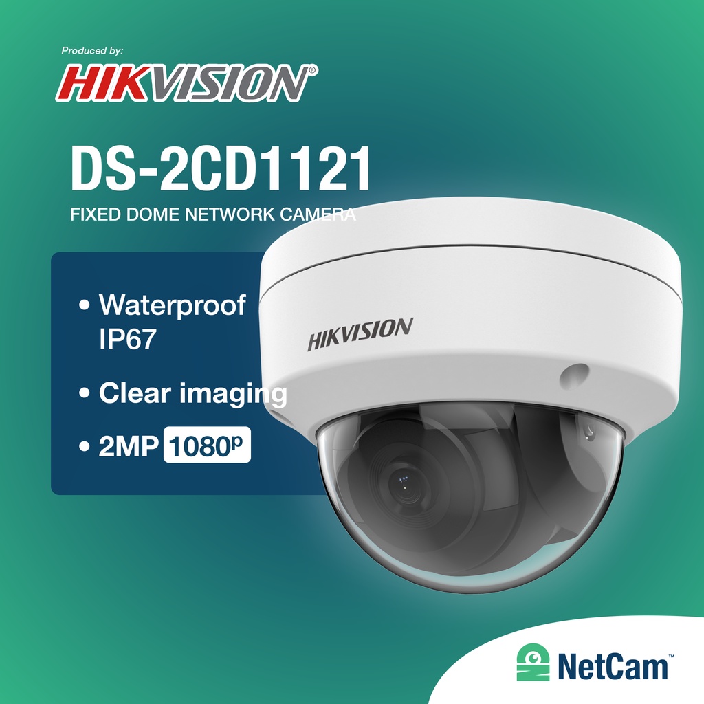 KAMERA CCTV INDOOR/OUTDOOR IP HIKVISION 2MP DS-2CD1121