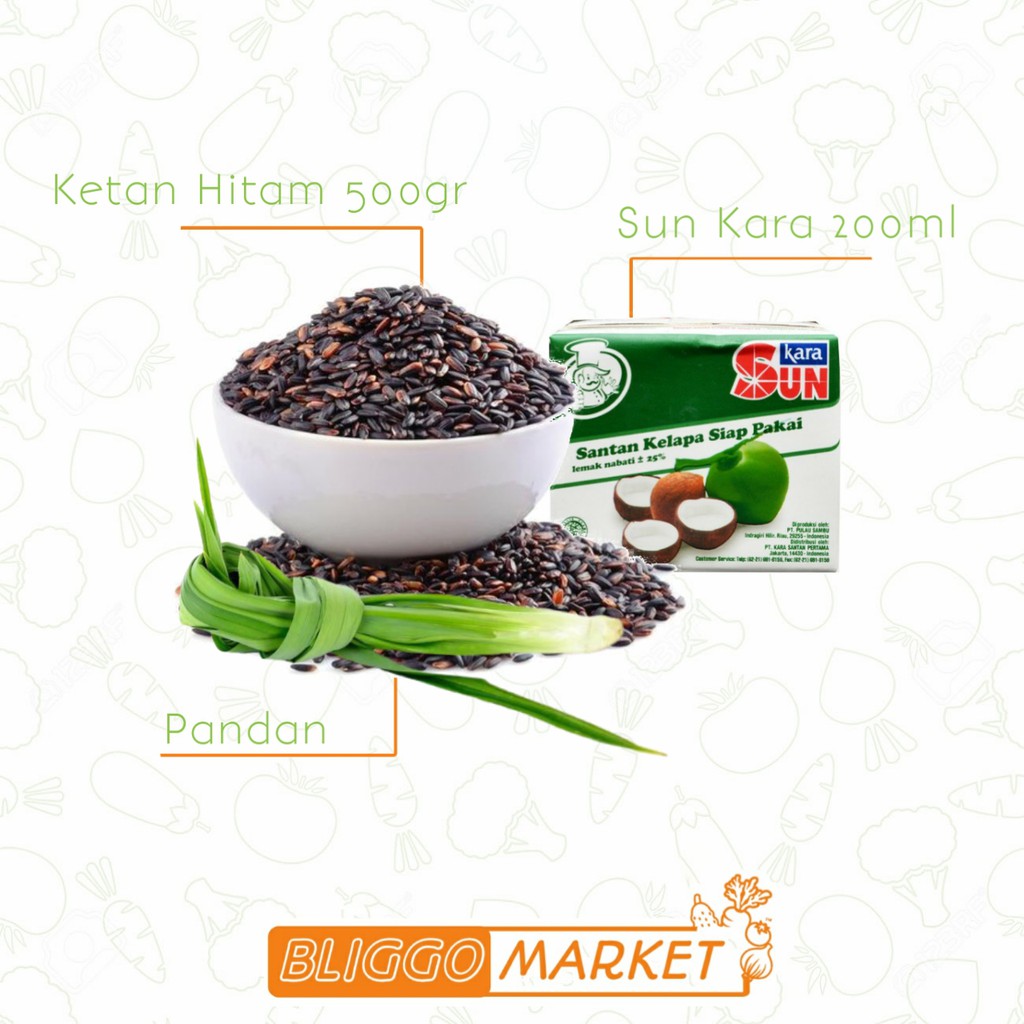 

Paket Hemat Bubur Ketan Hitam - Bliggo Market