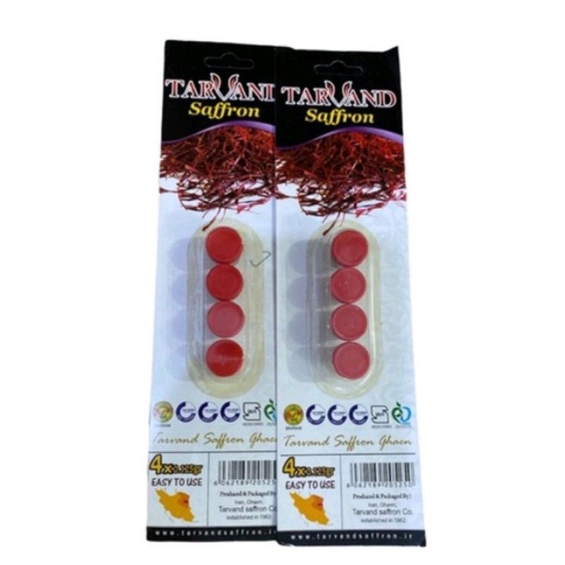 

Tarvan Saffron 4 x 0. 125gr