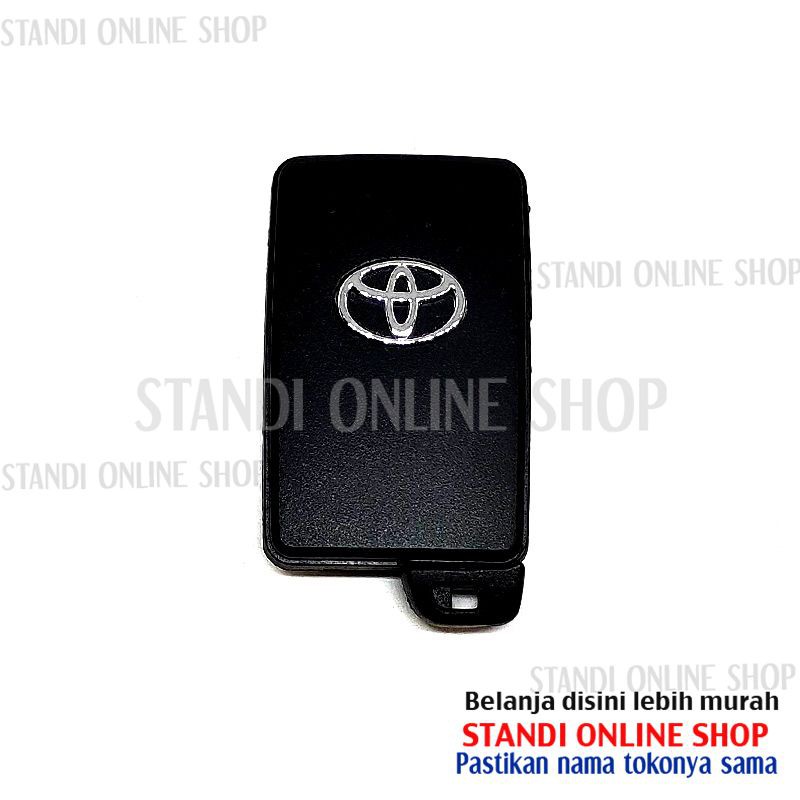 Cassing Remote Smartkey Keyless Toyota Vios 3 Tombol Hitam