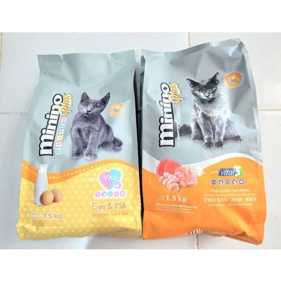 MININO PLUS KITTEN 1.5 KG - MAKANAN KUCING